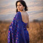 Rashmi Gautam Instagram – Saree from @anvitha_collections 
P.c @sandeepgudalaphotography 📸