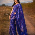 Rashmi Gautam Instagram - Saree from @anvitha_collections P.c @sandeepgudalaphotography 📸