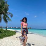 Reba Monica John Instagram - This is it! This is PARADISE. Nothing, just nothing compares to the serenity and breathtaking beauty of Maldives. I’m speechless as I type. You can never get enough. Atleast We can’t! 🥲 @parkhyattmaldiveshadahaa is a gem to discover. So ecstatic to be staying here! Nestled into the heart of Huvadhoo Atoll, – one of the deepest and natural atolls in the world, Hadahaa promises the original tranquility and unspoilt beauty! 🌊✨ You’ll see what I mean when I show you some more pictures. @pickyourtrail.in #makdivesislands #huvadhooatoll #isthisforreal #surrealism #breathtakingviews #imspeechlessrightnow #havingthetimeofmylife #unwraptheworld Park Hyatt Maldives Hadahaa