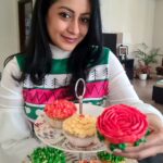 Reenu Mathews Instagram - Cupcakes Anyone? My Birthday celebration continues as my friend, who has turned into a Baker brought some yummy cupcakes. They look so pretty & tastes yummm too. Do check out @treats_by_dhish , if you want to order some yummilicious cakes. Thank you Dhishni for bringing these treats. And Happy Valentines Day in advance Fam❤ . . #yummycakes #yummycupcakes #birthdaytreats #instacakes #dubailifestyleblog #reenumathews Emirate of Dubai