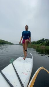 Regina Cassandra Instagram - SUP dawg? 
Only because it’s been a while and I miss miss miss. Training for the @wildwarriorrace #himalayanadventurechallenge was so fun! 
📷 - @kuttisurf
