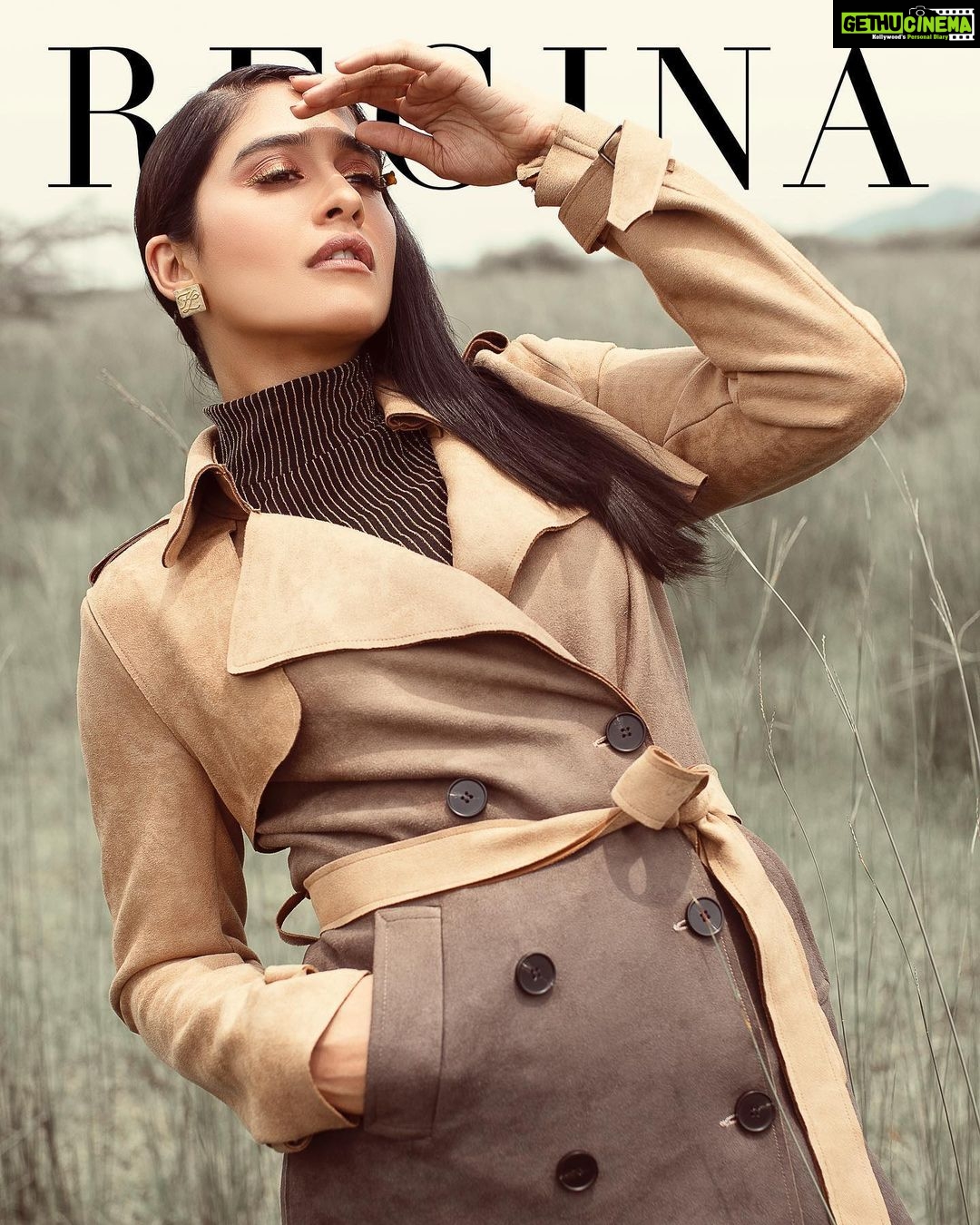 Regina Cassandra Instagram - Lucid state of affairs ______•______•______•_____ Thank you for this @matt_atelier ☺️ Jacket - @latin.quarters Turtleneck - @kazowoman Earrings - @risnjewels H&M - @prakatwork Styled by - @designbyblueprint and @blueprint_by_navya_divya
