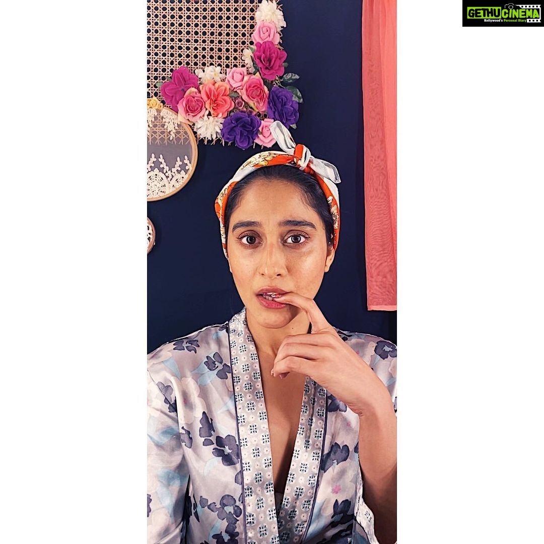 Regina Cassandra Instagram - #thenotsolateshowwithrc Episode 5 Beetroot stained and ghee laden lips, cocoa contoured jaws, soapy eyebrows and two crazies who brought the roof down last Sunday. @prakatwork π₯° Styled by @designbyblueprint Set design @rowdyrani π±π· @prachuprashanth @notsysha