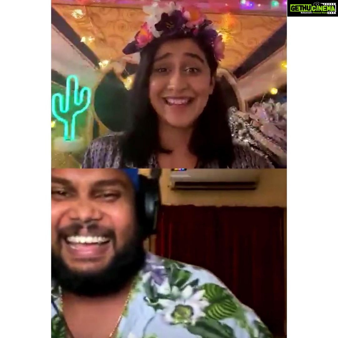 Regina Cassandra Instagram - Yaaay!! Thank you for all the love you showed towards the show! I’m beaming as I type. Honestly, this was just a trial round, you know testing the waters kinda thing. Yeah, I think I’m ready to dive in now.😁 If you’ve read so far then I’d also love to know what you thought about the show.☺️ Thank you @kumaran_sivamani9 aka DJ ChefK for all that entertainment! 🤗 Thank you @designbyblueprint @cloudyskystudio @rowdyrani @prakatwork @vidyasivalenka . 📸 @prachuprashanth