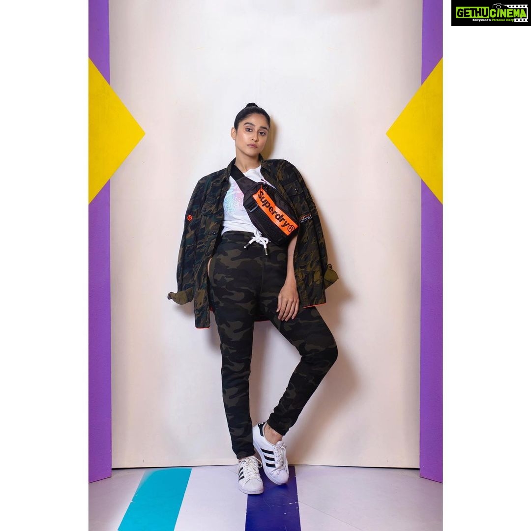 Regina Cassandra Instagram - Yeeeaahhh whatever! 🥱 Outfit - @SuperDryIndia Makeup - @ArtistryByOlivia Hair - @Tassella_hmua Photography - @Frames_By_Nithin Styled by @DesignByBlueprint & @Blueprint_By_Navya_Divya