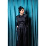 Regina Cassandra Instagram - My “I’m gonna let this pass “ face... Suit - @VitoDellErbaOfficial Earrings - @ParomaPopat Makeup - #JeniferAntonio Hair - @SrivaniGoudanthati Photography - @SreekruthSravan Styled by @DesignByBlueprint & @Blueprint_By_Navya_Divya