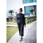 Regina Cassandra Instagram - How I picture myself walking into the week! . 👊🏽. Suit - @VitoDellErbaOfficial Earrings - @ParomaPopat Makeup - #JeniferAntonio Hair - @SrivaniGoudanthati Photography - @SreekruthSravan Styled by @DesignByBlueprint & @Blueprint_By_Navya_Divya