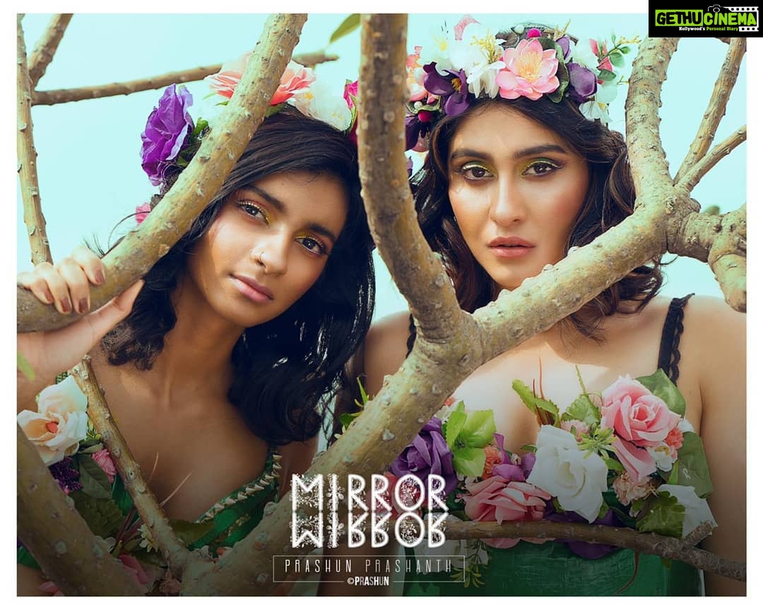 Regina Cassandra Instagram - MIRROR | MIRROR Strong on the inside | Beautiful on the inside 🌺 🏵 🌺 @alizachariah Outfits & styling : @rowdyrani Make up : @thushasri Photography : @prachuprashanth
