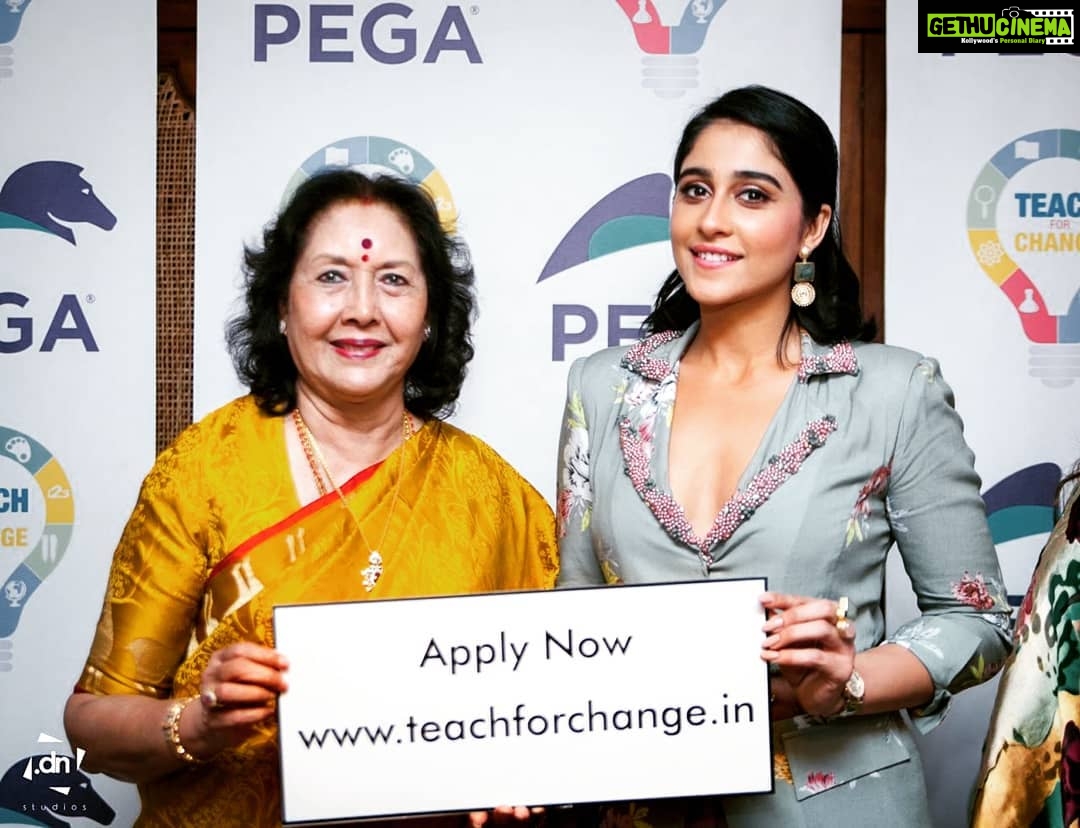 Regina Cassandra Instagram - ANNOUNCEMENT!!! 🔊 We are inviting volunteers for @teach_for_change to improve literacy skills of children studying in Government schools. Visit www.teachforchange.in and register #pegateachforchange #teachforchange #qualityeducation #sdg4 @chaitanya_tfc Soho House Mumbai