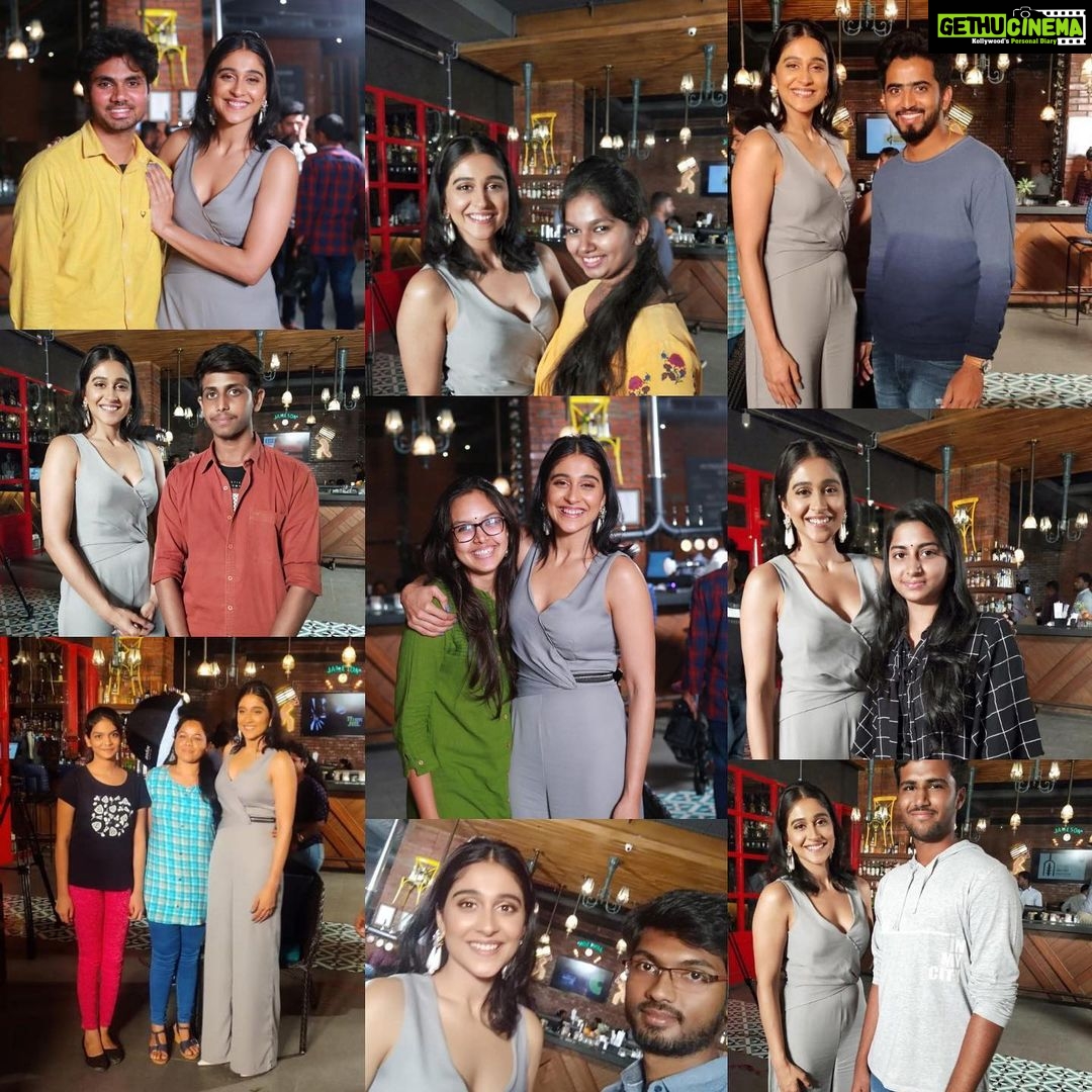 Regina Cassandra Instagram - Thank you thank you thank you!!! I had a lovely time interacting with all of you and I do hope we get to do this again. β₯οΈ #AmruthaValli #Manikantha #SarasChandra #Mahathi #Moksha #Bhargav #Nikhil #Ashok #Anitha #Nisha. Such a fun lot!π . . . Also, thank you @peterengland π@nuage_popcorn πΏand @paudheseyaari βοΈ for the lovely gifts! π€ #otmgachibowli thank you for the venue! ππΌ #Evaru . @srinu2746 π€ @vidyasivalenka π€ πΈ @charanpallatiphotography