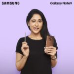 Regina Cassandra Instagram – Perfect phone… perfect style companion… perfect everything!!! The #GalaxyNote9 – cancel out the imperfections! 😉😋#SayCheese
