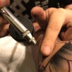 Regina Cassandra Instagram - I have a “last year on this day” to share with you. 17th July 2017 is when Meera came alive for #Awe. One of the most exciting roles I’ve played so far. Thank you @krishnashanthim for sharing the same vision and @alexander_salons and Mo my tattoo artist for the transformation! ♥️🤗 #Awe #July2017 #tattoosandundercuts #makeup #moviemaking #shoot #telugucinema #atthemovies #