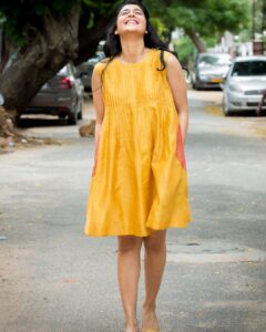 Regina Cassandra Instagram - 💛💛💛
Beating those Monday blues with some yellow hues... and some madness... 🐣🐣🐣
Dress - @Aekatri
Photography - @MahazPhotography
Styling - @DivyaNiranjan_ & @NavyaNiranjan_NN