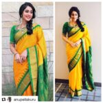 Regina Cassandra Instagram – 🙏🏼☺️
#Repost @anupellakuru (@get_repost)
・・・
#GlimmeringInGold @reginaacassandraa flaunting the evergreen look with @s_singhanias saree ,paired with @anupellakuruofficial blouse , jewellery by @musaddilals.basheerbagh on the occasion of the festivities in Dallas. 
@makeupandhairbypooja 
Pic : @vamshivn