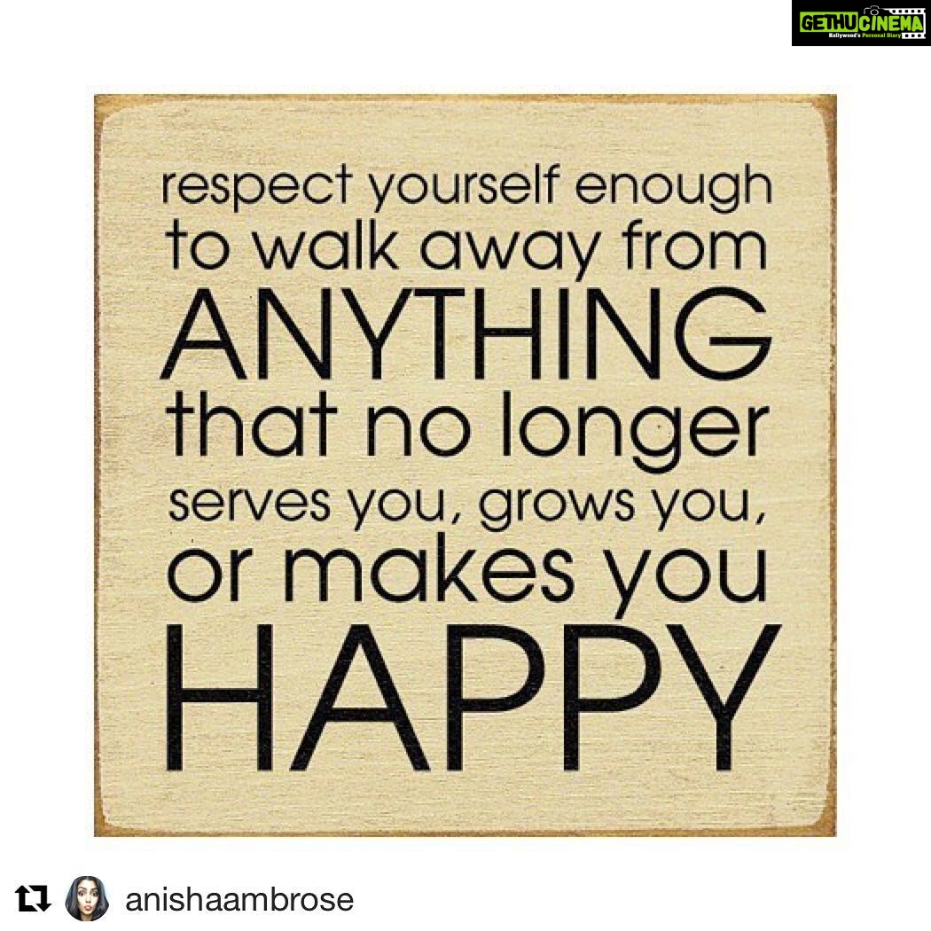 Regina Cassandra Instagram - ❤️ #Repost @anishaambrose (@get_repost) ・・・ Wise words for today.
