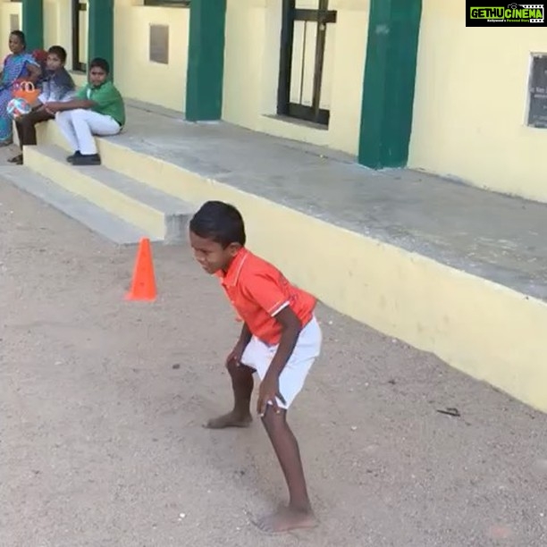 Regina Cassandra Instagram - At @lifeisaball.india the hustle is reallllll!!! Look at that cutie scoring! This is at one of our schools in Kodambakkam, Chennai. #sportforlife❤️ #lifeisaballindia #football #girlscanplaytoo #chennai