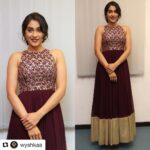Regina Cassandra Instagram - Thank u! 🙏🏼☺️ #Repost @wyshkaa ・・・ @reginaacassandraa wearing our Maroon Embellished gown at the Saravanan Irukka Bayamaen Movie Success Meet in Chennai Styled by @anammirzaak #wyshkaa#wyshkaabyakshaya#fashiondesigner#chennai#hyderabad#film#reginacassandra#saravananirukkabayamaen#tamilcinema#india#fashion#fashionista#evening#couture#instafashion#instadaily#instagood#instamood#instastyle#igers#instafilm#cinema#beautiful#photography#photooftheday