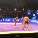 Regina Cassandra Instagram - Lights! Camera! Kabaddi kabaddi kabaddi kabaddi.... The @telugutitans vs the @bengalurubullsofficial. Such a intense match. My first ever experience of the game! Loved every moment of it. The #intensity #aggresiveness & #competitiveness that the boys played with reminded me of my basketball matches back in school. I was one helluva rowdy on court. 🙈 #sportforlife #kabaddikabaddi #indiansport #telugutitans #hyderabad #fighttowin #sportlove #meninyellow