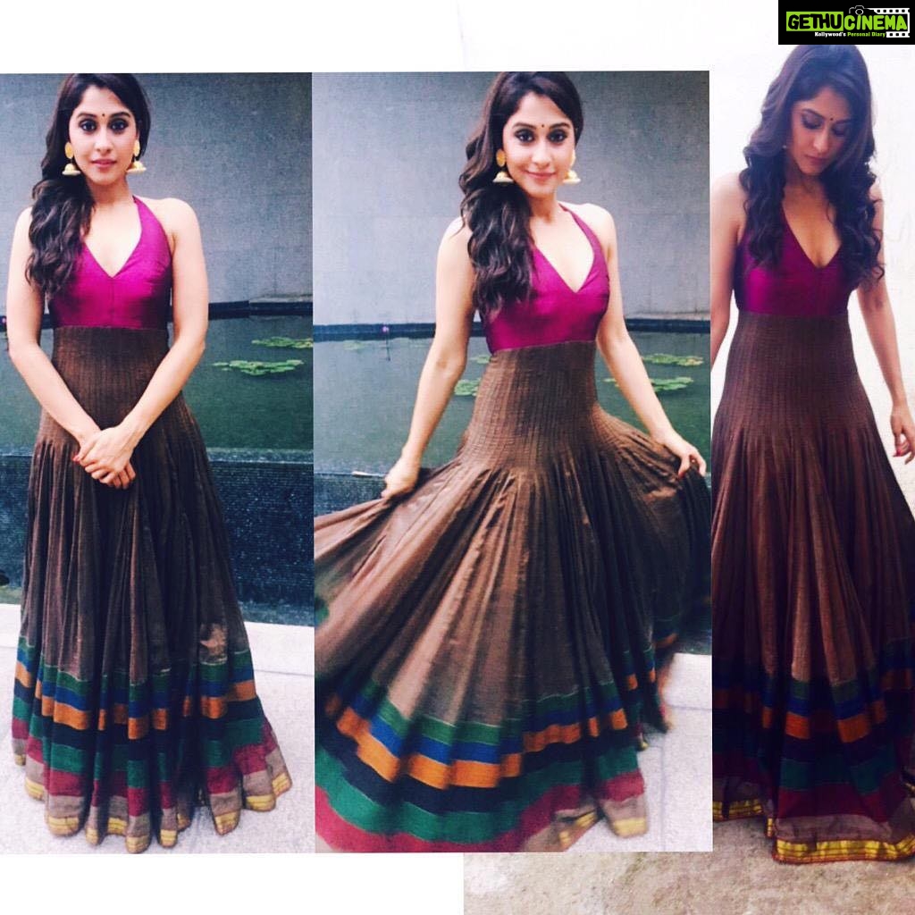 Regina Cassandra Instagram - Promoting #subramanyamforsale in an outfit by @shravanramaswamy , styled by @indpat #indianalltheway