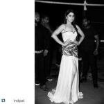 Regina Cassandra Instagram - #Repost @indpat with @repostapp. ・・・ @reginaacassandra turned heads sporting a shattered glass print @kanikagoyallabel gown at the star studded TSR National Awards 2015. Absolutely loved styling this look on her. Minimal with so much elegance on the red carpet... learn it from her!💗 and I LOVE THE GOWN @goyalkanika thank you for everything.