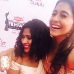 Regina Cassandra Instagram - Goofy moments! Basically being ourselves what say@indpat ? 😝 #funatfilmfare #madgirls #nofilter #whatssofunny #smilesaway @filmfare