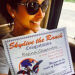 Regina Cassandra Instagram - #borntobewild Aaaannnd #skydiving has been struck off the bucket list!! Woooohooo!!! #flybabyfly #skydivetheranch #whatafeeling usa - the first of many! 😉