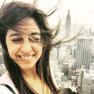 Regina Cassandra Instagram - #topoftherock 😊 #nyc Rockefeller centre. Gone with the wind! 💁🏻