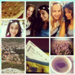 Regina Cassandra Instagram - Clockwise startin frm the left.. yummy parlinka. Villi and me. Lavendar fields. The famous Turkish coffee (Frikkin amazzzzzzzinnn). Sofia to Varna ✈. A city somewhere in the outskirts of varna. Ending with a selfie😜 #instafood #butfirstlemmetakeaselfie #musthaveturkishcoffeeNOW #coffeelove