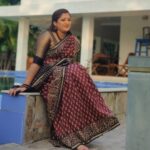 Rekha Krishnappa Instagram - Thank you for this beautiful silk printed saree @sri_arun_silks The colour is really pretty and the texture of the material is pure and too good. .I would love to wear this saree again and again. . . #sareecollections #sareedraping #sareestyle #sareelove #sareeindia #sareeonlineshopping #sareefashion #sareeaddict #sareelover Chennai, India