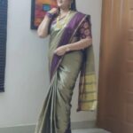 Rekha Krishnappa Instagram - Thank you for this beautiful saree @a3harena Browse for more beautiful sarees and they even such blouses. . . . #sareecollections #sareedraping #sareestyle #sareelove #sareeindia #sareeonlineshopping #sareefashion #sareeaddict #sareelover Chennai, India