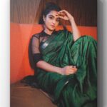 Remya Nambeesan Instagram - Styling @divyaaunnikrishnan Saree @southside_4u Blouse @devraagh MUAH @jo_makeup_artist Photographer @_psychofotographer_ Courtyard by Marriott Kochi Airport