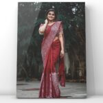 Remya Nambeesan Instagram - Wearing @studiovirupa Beautiful blouse @thehanger.boutique MUAH @jo_makeup_artist Styling @divyaaunnikrishnan 📷 @pranavraaaj