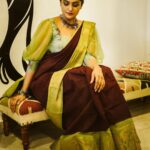 Remya Nambeesan Instagram - Wearing @zariculture!! Styling @divyaaunnikrishnan MUAH @jo_makeup_artist 📷 @pournami_mukesh_photography Neck jewellery @bcos_its_silver