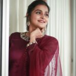 Remya Nambeesan Instagram – Wearing @prakrithi_by_ramya  Jewellery @aarvee.chennai  Styling @divyaaunnikrishnan  MUAH @jo_makeup_artist 📷 @pranavraaaj