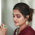 Remya Nambeesan Instagram - Wearing @prakrithi_by_ramya Jewellery @aarvee.chennai Styling @divyaaunnikrishnan MUAH @jo_makeup_artist 📷 @pranavraaaj