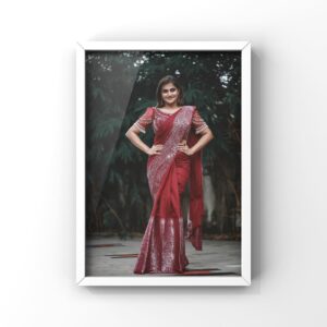 Remya Nambeesan Instagram - Wearing @studiovirupa  Beautiful blouse @thehanger.boutique  MUAH @jo_makeup_artist  Styling @divyaaunnikrishnan 📷 @pranavraaaj