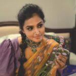 Remya Nambeesan Instagram - MUAH : @jo_makeup_artist Stylist: @divyaaunnikrishnan @devraagh 📷 @pournami_mukesh_photography Jewellery @bcos_its_silver