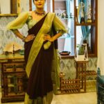 Remya Nambeesan Instagram - Wearing @zariculture!! Styling @divyaaunnikrishnan MUAH @jo_makeup_artist 📷 @pournami_mukesh_photography Neck jewellery @bcos_its_silver