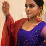 Remya Nambeesan Instagram – Wearing @divyaaunnikrishnan design n styling @divyaaunnikrishnan !! #sunsinger #instagood #instagram #insta