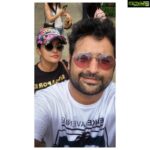 Remya Nambeesan Instagram - My brother has an awesome sister 😜😜😜😜💃🏿💃🏿💃🏿💃🏿💃🏿🏃🏽‍♀️🏃🏽‍♀️🏃🏽‍♀️🏃🏽‍♀️ !! #mystory #ourstory #brotherandsister #life #live #love #laugh @rahul_subrahmanian #instagram #instagood #insta #instatravel Universal Studios Singapore