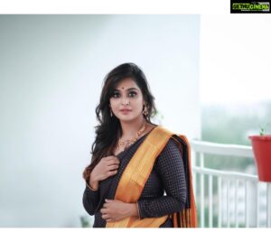 Remya Nambeesan Instagram - From my wardrobe 😍!! Fav saree😍 PC @pranavraaaj MUA N HAIR @sajithandsujith !! #instagram #insta #saree #love