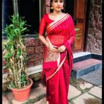 Remya Nambeesan Instagram - RED ❤️👀 @alamkrita_by_neenu #instagram #insta