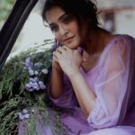 Remya Nambeesan Instagram – Lavender love ✨  Styling n designs @divyaaunnikrishnan  Concept n photography @kunjippaaru  MU n H @jo_makeup_artist  costumes @anohbyanooparavindh Location @oldlighthousebristow Old Lighthouse Bristow Hotel