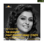 Remya Nambeesan Instagram - Life is a bliss. The joy is in living it to its zest and not in its abuse.. #drugfreeindia a great initiative by @ArtofLiving!! I support the movement by @SriSri