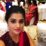 Remya Nambeesan Instagram – Wearing @fatiz_bridal_emporio makeup n hair @sherinsunu ear piece @pureallure.in !! Pic courtesy @thammyraman Shangri-La Bengaluru