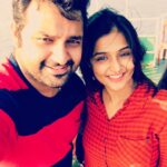 Remya Nambeesan Instagram - With ma lil big bro 😍😘 @rahul_subrahmanian #x’masfun#music