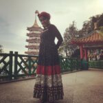 Remya Nambeesan Instagram - Up there!! 😍@Arun Alat thanks for the click💃🏿 Chin Swee Caves Temple Genting