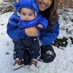 Richa Gangopadhyay Instagram - We thinks Luca 💙 the snow!