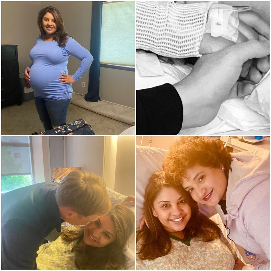 Richa Gangopadhyay Instagram - Our little bundle of joy, Luca Shaan Langella, made his perfect entrance into the world on May 27th, 2021! Mommy and Daddy are doing great and are so madly in love with our sweet little bean burrito 👶🏻 Can't get enough of his little gurgles, cuddles and animated facial expressions 🥰! He is a happy, healthy boy and looks just like his dad, but with mom's nose and hair 🤗. Luca bear, you've filled our lives with indescribable joy (and sleepless nights for now 😅), and you truly are the 