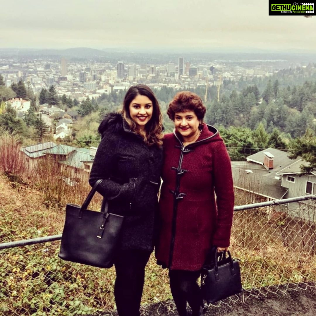 Richa Gangopadhyay Instagram - Happy Mother's Day to my everyday source of inspiration and ambition, and the woman who has shown me what it means to celebrate your uniqueness. You've supported me through everything I've ever done, through all the shocks I've given you time and again, and have stood by me as my true best friend the last 3+ decades. Only a mother has seen all sides of you, can tolerate you when you're unbearably crazy and still loves you with every ounce of love she has! Thank you for being my beam of strength, always, Ma! šš©āš§šā£ ⣠She's on the other side of the country (in Michigan) and I miss her especially today! ⣠⣠#mothersday #mom #bestfriends #inspiration